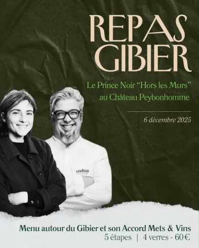 Le Prince Noir “Hors les Murs” au Château Peybonhomme, Bordeaux, Le Prince Noir