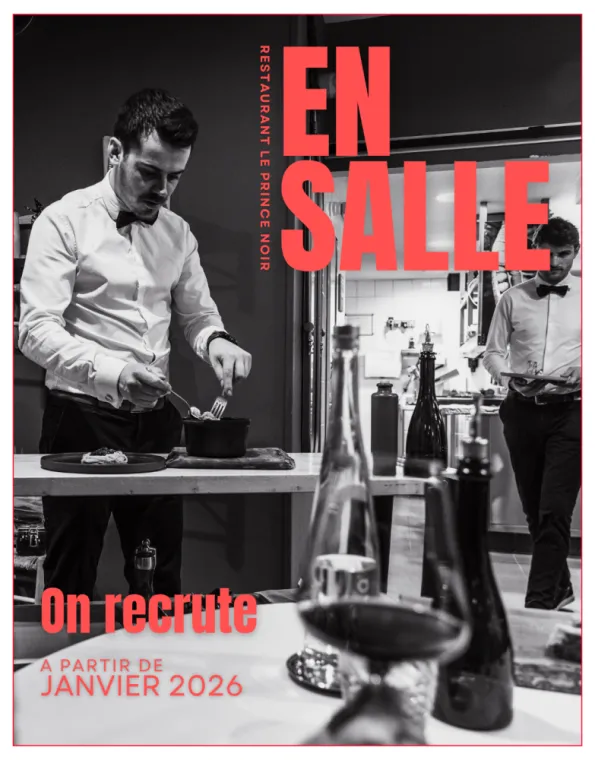 On recrute en salle , Bordeaux, Le Prince Noir